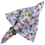 Serviette de table motif Champtre Multicolore