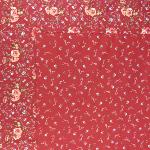 Nappe Carrée Coton Rouge motif Provençal "Betsy"
