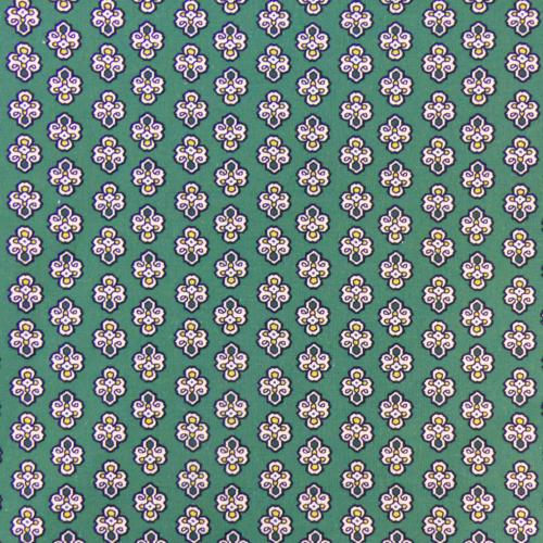 Serviette de table motif Provençal "Bastide" Vert Olive