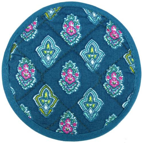 Sous verre matelassé 12 cm réversible Emeraude Calissons