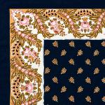 Foulard Provençal Campano Noir