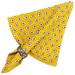 Serviette de table motif Proven�al "Gordes", coloris Jaune