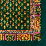 Foulard Provençal Calissons Vert 50x50 cm