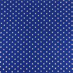 Serviette de table tissu Provençal bleue motif abeilles blanches