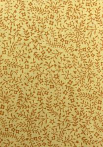 Tissu Valdrôme Beige Laize 170 cm motif de Provence "Fleur de sel