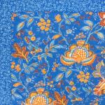 Chemin de table bleu Provençal 45x150 Colombes