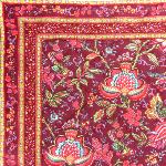 Set de table matelass 35X45 Cassis motif Colombes