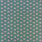 Serviette de table motif Provençal "Bastide" Vert Olive