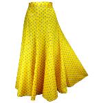 Jupe Provençale jaune - Nicole