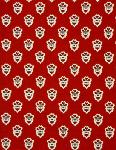 Tissu Provençal 100% coton Laize 148 cm Bonis Rouge