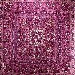 Chale 120x120 Ispahan Bordeaux