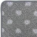 Manique en tissu Provençal Gris motif Lotus