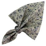 Serviette de table motif Provençal Champêtre, coloris Gris