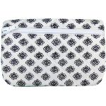 Pochette Provençale Magnolia Blanche motif Diamant