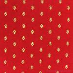 Serviette de table tissu Provençal rouge motif lavandin