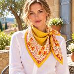 Foulard Provençal Granaio Jaune