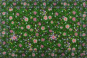 Set de table Provençal 30x45 vert motif printemps