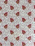 Tissu Provenal 100% coton 149 cm Campano Crme Corail