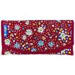 Pochette à serviette Provençale Rouge motif printemps