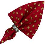 Serviette de table 45x45 cm Rouge motif Camlias