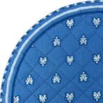 Tapis matelass Provenal bleu Roussillon